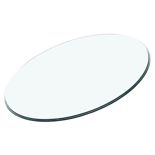 Round tempered glass table top - glass,