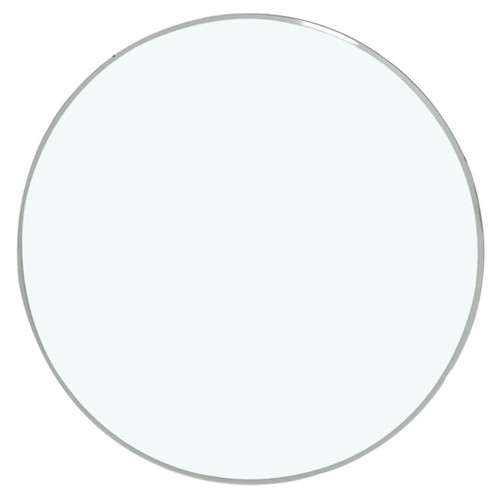 Round tempered glass table - tempered,