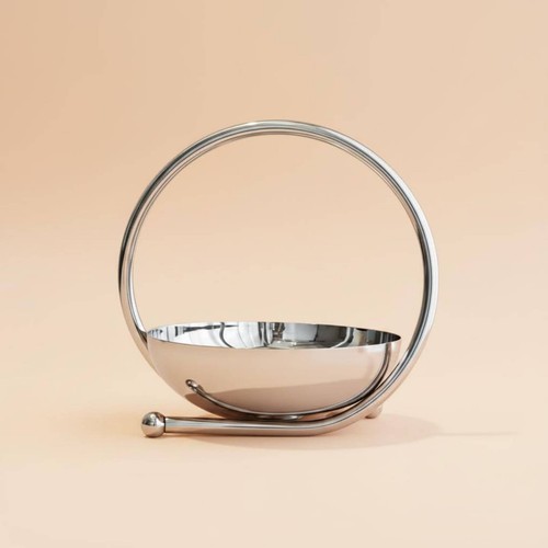 Round mirror tray mirrored - tray,