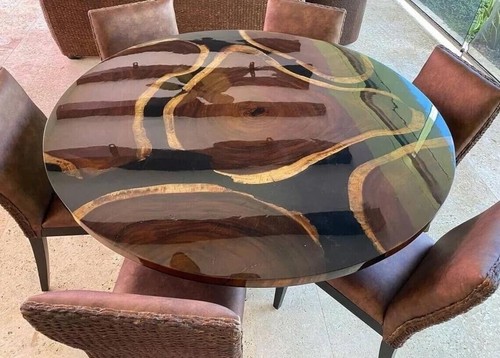 Unique round epoxy - 36",