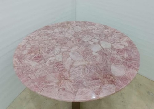 Unique rose quartz - rose, coffee