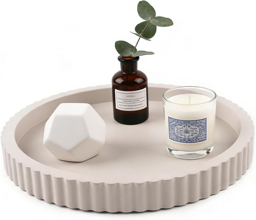 Modern decorative wooden round - modern,