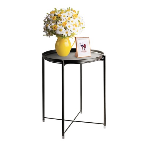 Black small narrow end side - black,