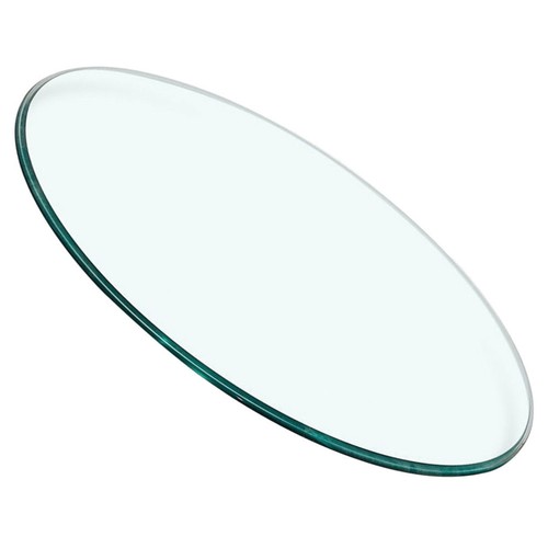 Round tempered glass - round, top