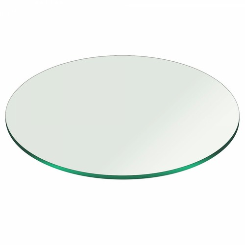Clear tempered glass - glass, table