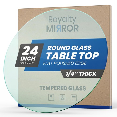 Royalty round tempered - 24",